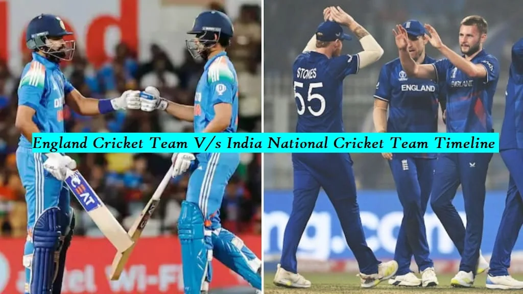 England vs India cricket rivalry timeline