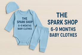 “The Spark Shop 6-9 months old baby clothes soft cotton jumpsuit for babies.”