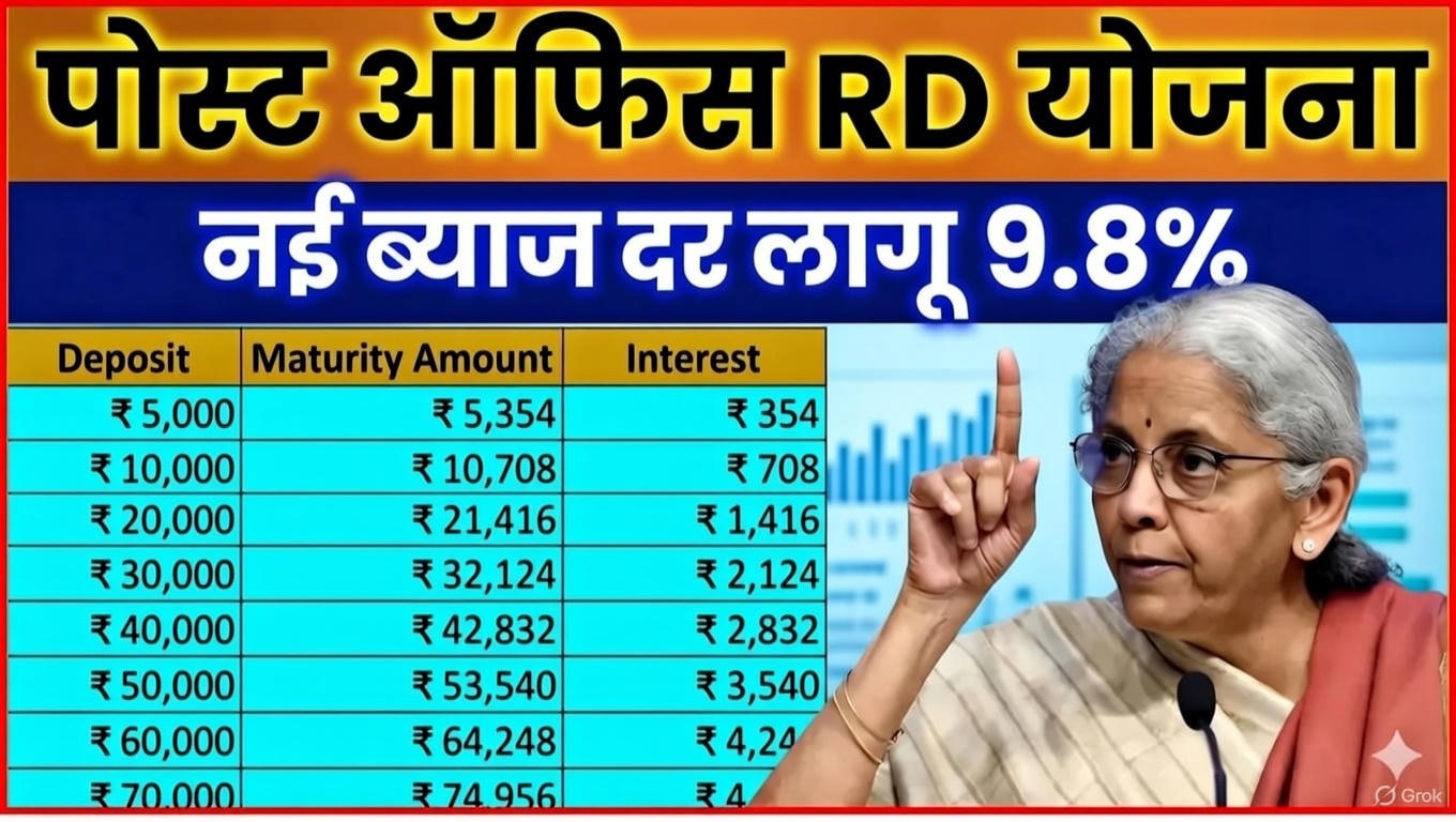 पोस्ट ऑफिस की 5 साल वाली स्कीम