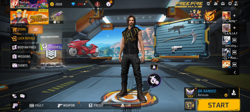 फ्री फायर रिडीम कोड