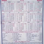 बिहार सरकार कैलेंडर 2025