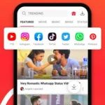 विडमेट डाउनलोड ऐप होम स्क्रीन