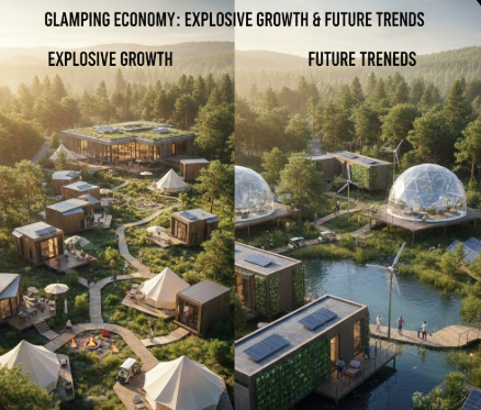 Glamping Economy: Explosive Growth & Future Trends